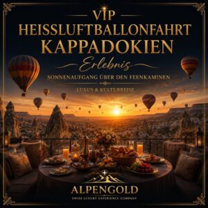 heißluftballonfahrt kappadokien – sonnenaufgang über den feenkaminen